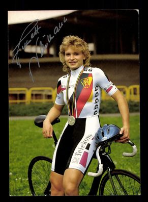 Annett Neumann Radsport Autogrammkarte Original Signiert + A 227473