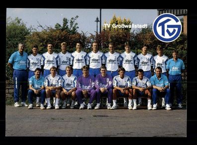 Mannschaftskarte TV Großwallstadt 1991-92 ohne Unterschrift + A 227566
