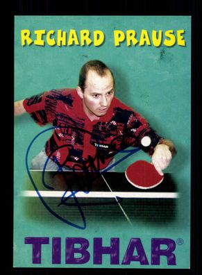 Richard Prause Tischtennis Autogrammkarte Original Signiert + A 227696