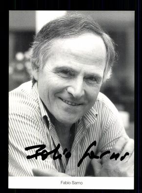 Fabio Sarno Lindenstraßen Autogrammkarte Original Signiert + F 14881