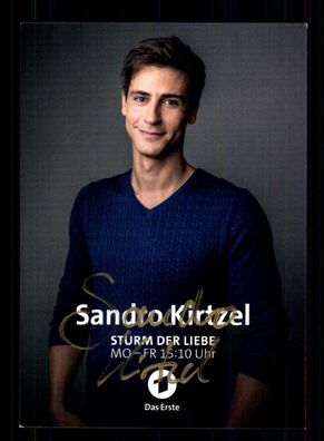 Sandro Kirtzel Sturm der Liebe Autogrammkarte Original Signiert + F 15741