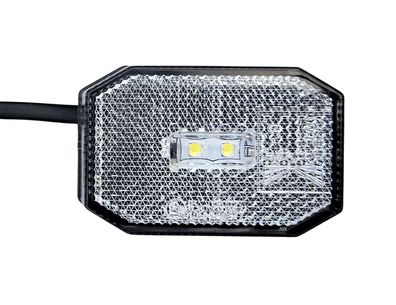 Aspöck Flexipoint LED weiß mit 50cm Kabel - 31-6309-007 - Positionssleuchte