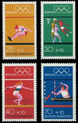 BRD BUND 1972 Nr 734-737 postfrisch S2279D2