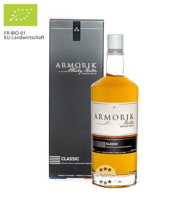 Armorik Classic Whisky Breton Bio (46 % Vol., 0,7 Liter) (46 % Vol., hide)
