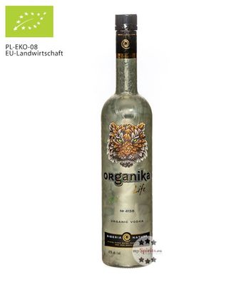 Organika Life Vodka Bio (, 0,7 Liter) (40 % Vol., hide)