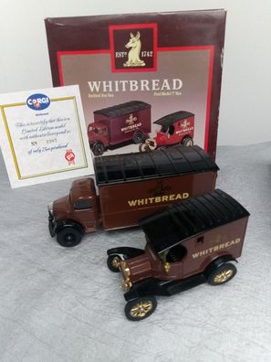 Whitbread Collection, Bedford Van & Ford T Van, limitierte Version, Corgi Classic