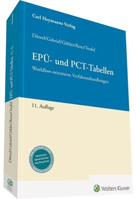 EP?- und PCT-Tabellen: Workflow-orientierte Verfahrenshandlungen, Isabell D ...