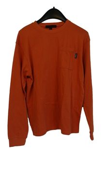 Mennace Longsleeve SWEET 90S LOOSE - Langarmshirt Gr. M Herren Orange Sweatshirt