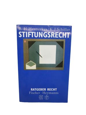 Stiftungsrecht | Buch | Zustand sehr gut - Ratgeber Recht - Fischer - Heymanns