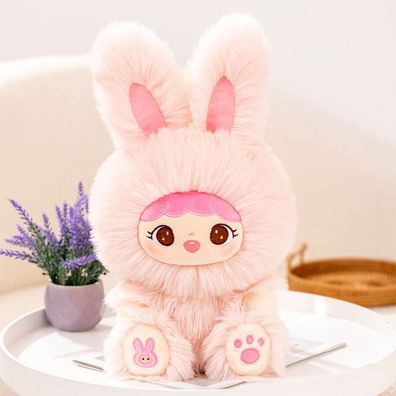Cute Kaninchen Plüsch Gefüllte Puppe Kinder Plüschtier Spielzeug Décor Toy Doll
