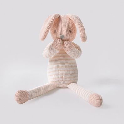 Cute Kaninchen Plüsch Gefüllte Puppe Kinder Plüschtier Spielzeug Baby Komfortpuppe