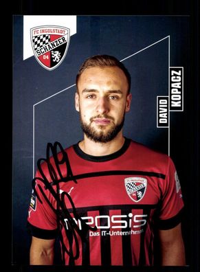 David Kopacz Autogrammkarte FC Ingolstadt 2022-23 Original Signiert
