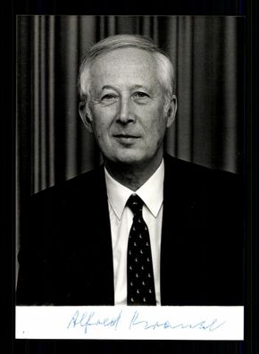 Alfred Krause 1922-2019 Bundesvorsitzender Beamtenbund 1959-1987 # BC 199711