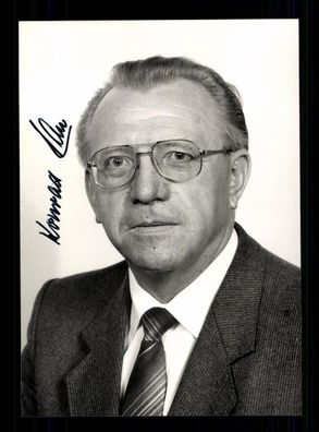 Konrad Carl Bundesvorsitzender IG BSE 1982-1991 Original Signiert # BC 199712