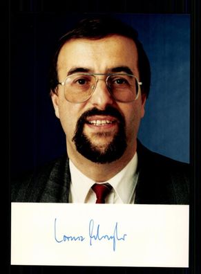 Lorenz Schwegler Vorsitzender HBV 1988-1993 Original Signiert # BC 199728