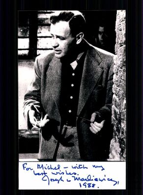 Joseph L. Mankiewicz 1909-1993 Amerikanischer Filmregisseur Signiert #BC 199800