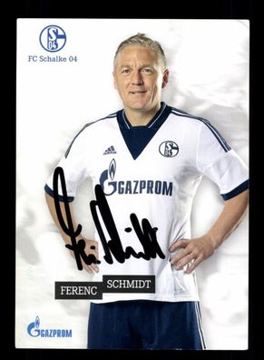 Ferenc Schmidt FC Schalke 04 Traditionsmannschaft Original Signiert