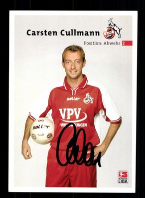Carsten Cullmann Autogrammkarte 1 FC Köln 2002-03 Original Signiert