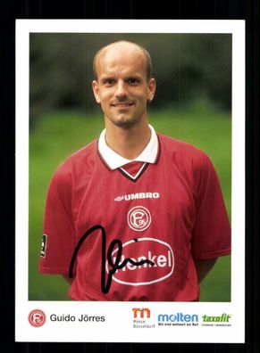 Guido Jörres Autogrammkarte Fortuna Düsseldorf 1999-00 Original Signiert