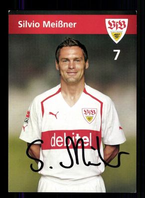 Silvio Meißner Autogrammkarte VFB Stuttgart 2004-05 Original Signiert