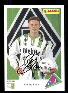 Andreas Bluhm Autogrammkarte Borussia Mönchengladbach 1994-95 Original Signiert