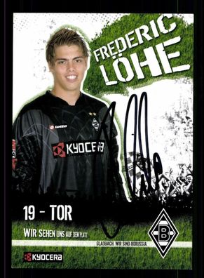 Frederic Löhe Autogrammkarte Borussia Mönchengladbach 2006-07 Original