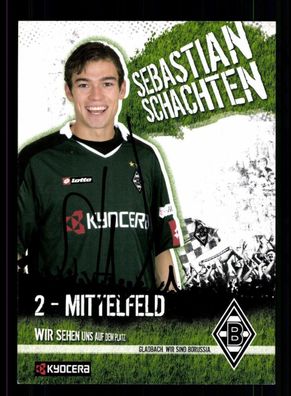 Sebastian Schachten Autogrammkarte Borussia Mönchengladbach 2006-07 Original