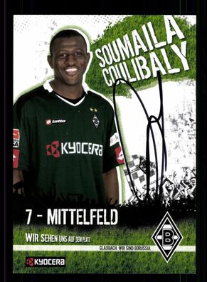 Soumaila Coulibaly Autogrammkarte Borussia Mönchengladbach 2006-07 Original