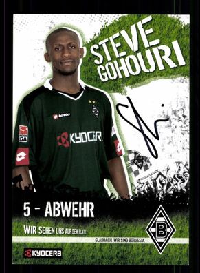 Steve Gohouri Autogrammkarte Borussia Mönchengladbach 2006-07 Original