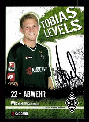 Tobias Levels Autogrammkarte Borussia Mönchengladbach 2006-07 Original