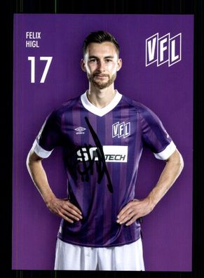 Felix Higl Autogrammkarte VFL Osnabrück 2022-23 Original Signiert
