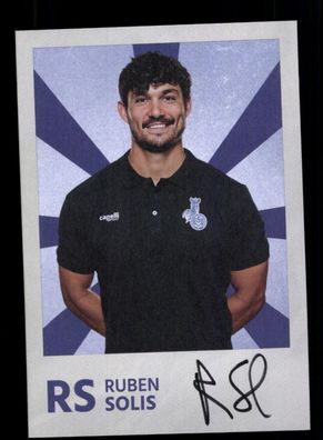 Ruben Solis Autogrammkarte MSV Duisburg 2022-23 Original Signiert