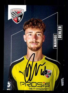 Maurice Dehler Autogrammkarte FC Ingolstadt 2022-23 Original Signiert