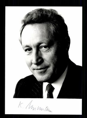 Klaus Murmann 1932-2014 Präsident BDA 1986-1996 Original Signiert # BC 199736