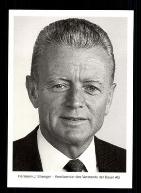 Hermann J. Strenger 1928-2016 Vorstandvorsitzender Bayer AG 1984-1992 #BC 199742