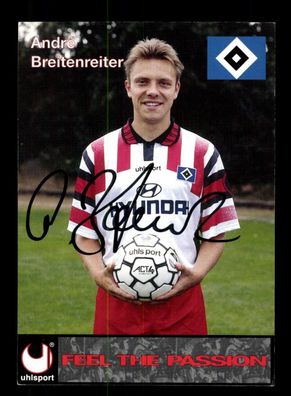 Andre Breitenreiter Autogrammkarte Uhlsport Hamburger 1995-96 Original Signiert
