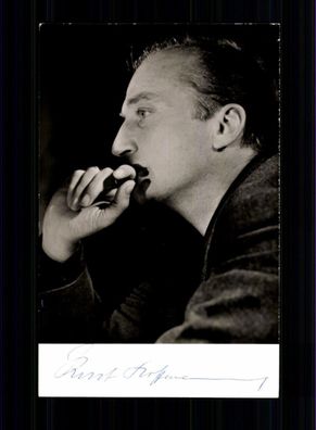 Kurt Hoffmann 1910-2001 Deutscher Filmregisseur Rüdel Karte Signiert # BC 199793