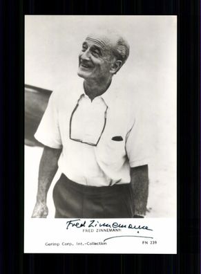 Fred Zinnemann 1907-1997 Filmregisseur USA Original Signiert #BC 199799