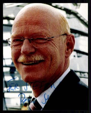 Peter Struck 1943-2012 Bundesminister der Verteidigung Orig. Signiert # G 38789