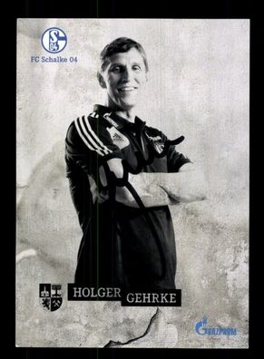 Holger Gehrke Autogrammkarte FC Schalke 04 2013-14 Original Signiert