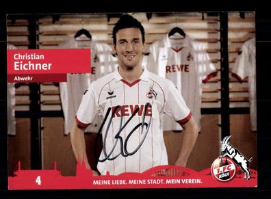 Christian Eichner Autogrammkarte 1 FC Köln 2012-13 Original Signiert