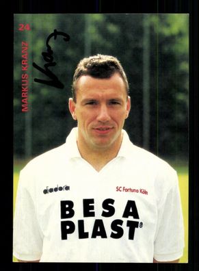 Markus Kranz Autogrammkarte Fortuna Köln 1996-97 Original Signiert
