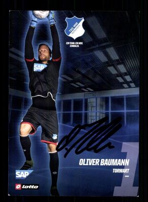 Oliver Baumann Autogrammkarte TSG Hoffenheim 2016-17 Original Signiert