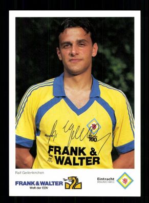 Ralf Geilenkirchen Autogrammkarte Eintracht Braunschweigen 1991-92 Orig. Signiert