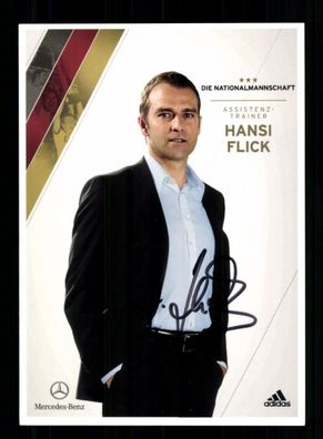 Hansi Flick DFB Autogrammkarte 2012 Original Signiert