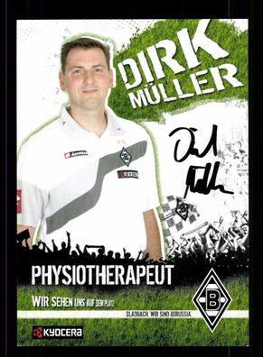 Dirk Müller Autogrammkarte Borussia Mönchengladbach 2006-07 Original