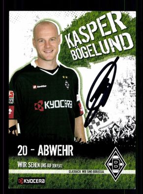 Kasper Bögelund Autogrammkarte Borussia Mönchengladbach 2006-07 Original