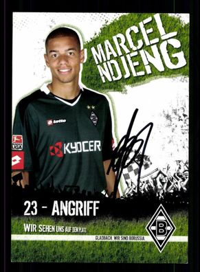 Marcel Ndjeng Autogrammkarte Borussia Mönchengladbach 2006-07 Original