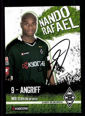Nando Rafael Autogrammkarte Borussia Mönchengladbach 2006-07 Original