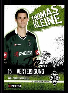 Thomas Kleine Autogrammkarte Borussia Mönchengladbach 2006-07 Original